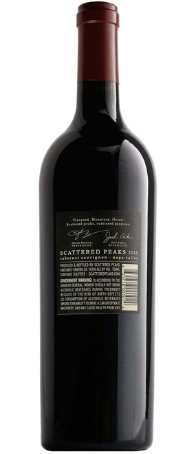 Scattered Peaks 2015 Napa Valley Cab - 97 Points