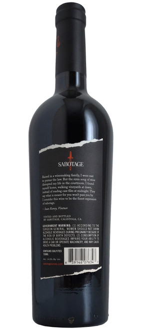 Sabotage 2015 Cabernet Sauvignon