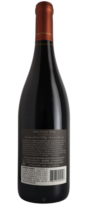 Benziger 2016 Reserve Pinot Noir