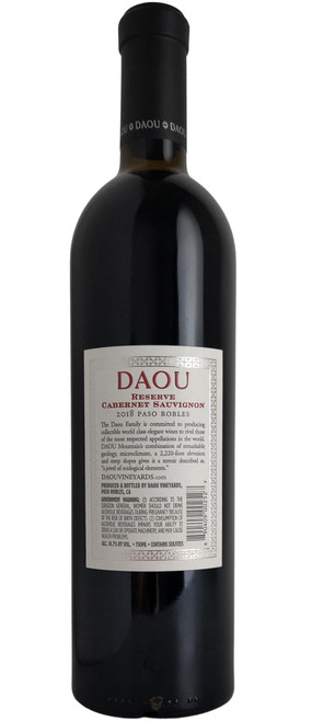 DAOU 2018 Reserve Cabernet