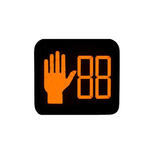 Pedestrian Signal 16x16 120V CALTRANS Countdown