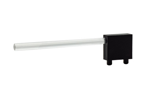 515 Optopipe® Light Pipe, Single 3mm Right Angle w Shield .350" CL to PCB x 1.772" L - PF