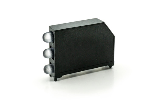 DISCONTINUED USE 593-424242-413F or 593-373737-413F | 593 Prism® SMD 3mm TriLevel Rnd TriColor R/G/B,R/G/B,R/G/B 13" Reel