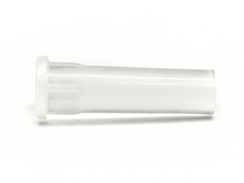 515 Optopipe® Light Pipe, Single VPM 5mm Rnd Flat Diff Lens, Press-fit, 0.500" L