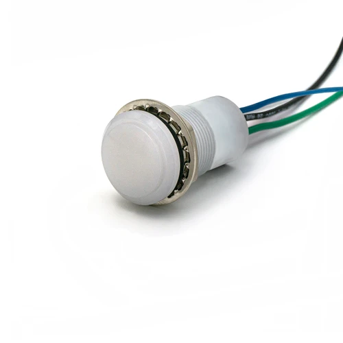 657 LED PMI 0.687", FLAT, GB, 10-30VDC