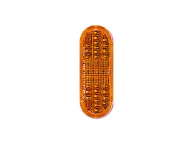 67 Series 12V Amber Front Turn 2 Pos. Weatherpack - 12015792 Connector with Loom Tubing