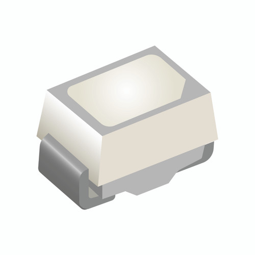 598 C SMD LED mini PLCC2  Yellow 590nm 7" Reel