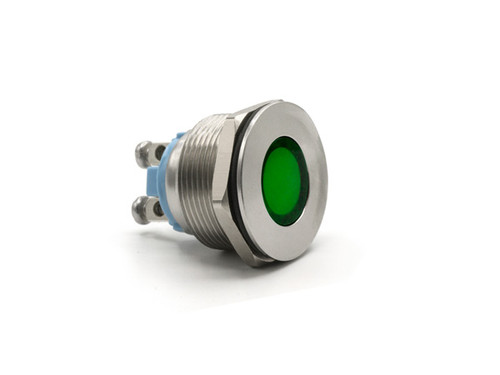 622 LED PMI 22mm Green 12 VDC