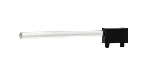 515 Optopipe® Light Pipe, Single 3mm Right Angle w Shield .200" CL to PCB x 1.772" L - PF