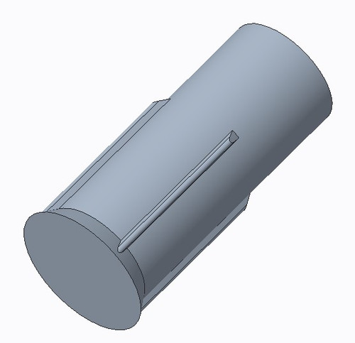 515 Optopipe® Light Pipe, Single VPM 2.25mm Rnd Countersink, Press-fit, 0.188" L