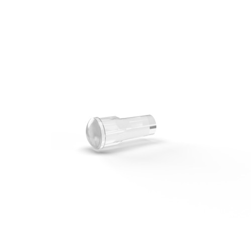 515 Optopipe® Light Pipe, Single VPM 3mm Rnd Convex Diff Lens, Press-fit, 0.250" L