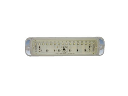 79 Series 12V White License Plate 2 Pos. Weatherpack - 12015792 Connector with Loom Tubing 6 in Wires