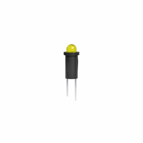 558 LED PMI 0.155-0.158" Yellow, Tintd, Diff, 1.8 VDC, Straight Leads,Ext Resist Req