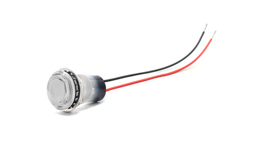 657 LED PMI 0.687" Flat, Red, Non-Tintd, Diff, 12 VDC, Watertight