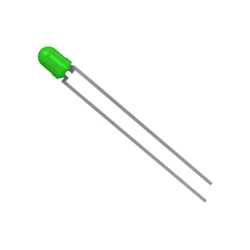 521 Series DISCRETE 3mm LED LAMP Green 565nm