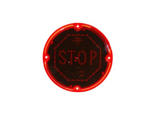 73 Series 10-30V Red Stop Sign Light 2 Pos. Weatherpack - 12015792 Connector with Hi-Temp Loom Tubing