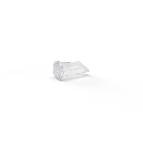 515 Optopipe® Light Pipe, Single RA PM 5mm Rnd Flat Diff Lens, Press-fit, 0.375" L