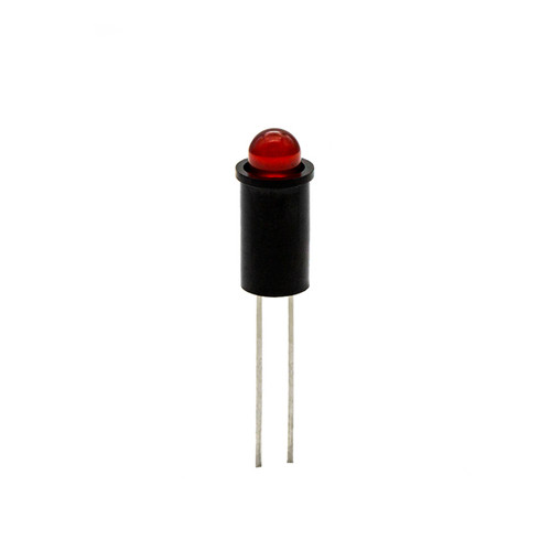 559 LED PMI 0.250" Red, Tintd, Diff, 2.1 VDC, Straight Leads, Ext Resist Req