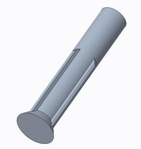 515 Optopipe® Light Pipe, Single VPM 1.24mm Rnd Countersink, Press-fit, 0.188" L
