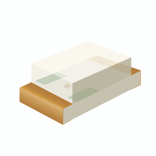 597 SMD LED 0805 pkg Yellow 588nm 7" Reel