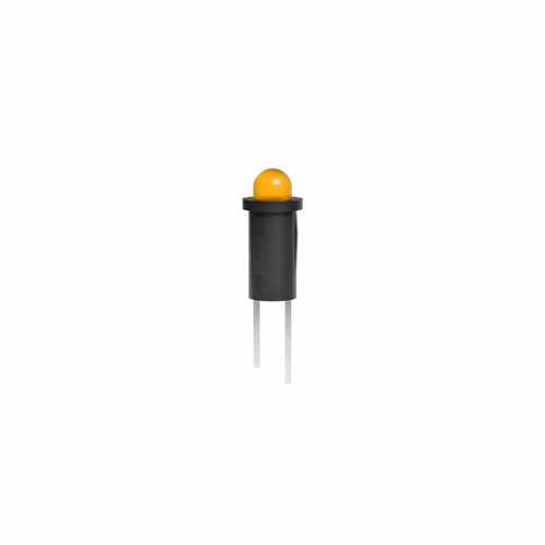 558 LED PMI 0.155-0.158" Orange, Tintd, Diff, 1.9 VDC, Straight Leads,Ext Resist Req