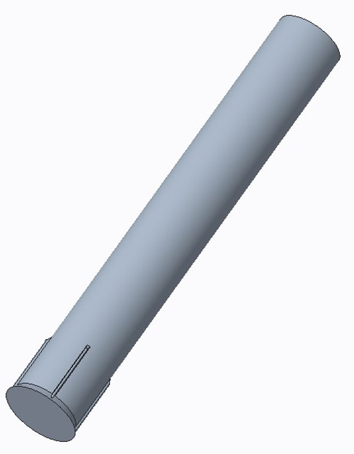 515 Optopipe® Light Pipe, Single VPM 3.25mm Rnd Countersink, Press-fit, 0.800" L
