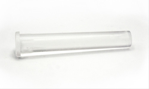 515 Optopipe® Light Pipe, Single VPM 5mm Rnd Flat Diff Lens, Press-fit, 0.900" L