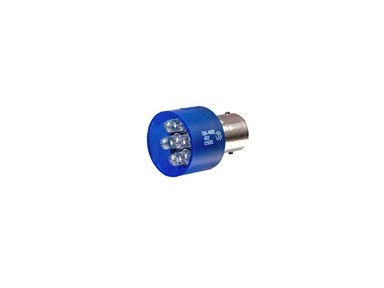 586 Series 12V Blue Auxiliary Bayonet base