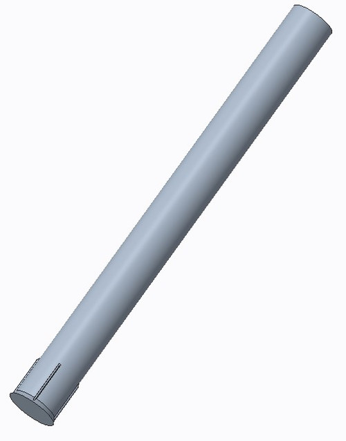 515 Optopipe® Light Pipe, Single VPM 3.25mm Rnd Countersink, Press-fit, 1.200" L