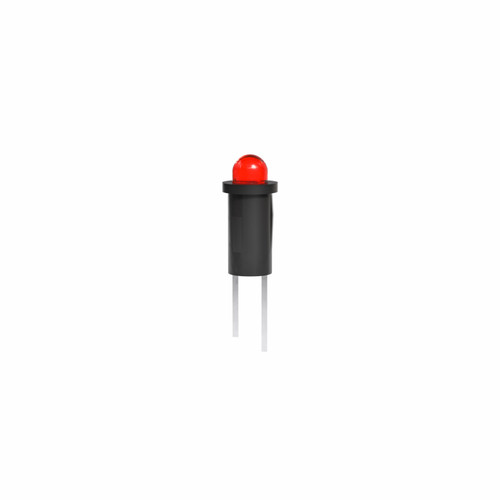 558 LED PMI 0.155-0.158" Red, Tintd, Non-Diff, 1.8 VDC, Straight Leads,Ext Resist Req