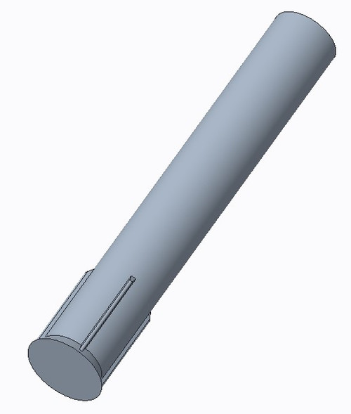 515 Optopipe® Light Pipe, Single VPM 2.25mm Rnd Countersink, Press-fit, 0.500" L