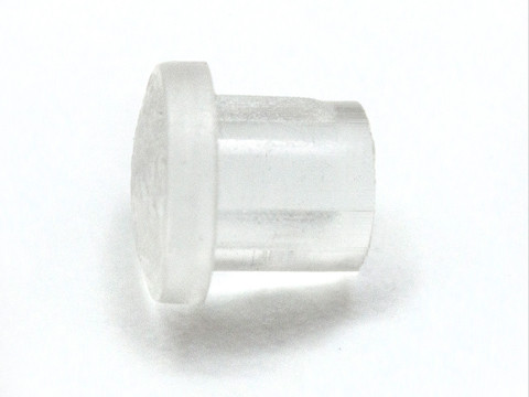 515 Optopipe® Light Pipe, Single VPM 5mm Rnd Convex Diff Lens, Press-fit, 0.125" L