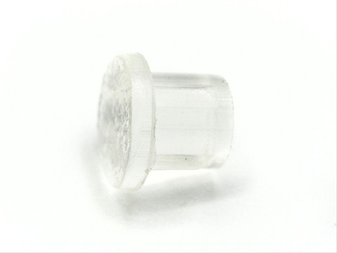 515 Optopipe® Light Pipe, Single VPM 5mm Rnd Flat Diff Lens, Press-fit, 0.125" L