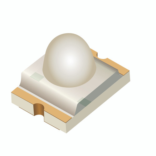 DISCONTINUED | 597 SMD LED 1209 pkg Blue 470nm w Lens 7" Reel