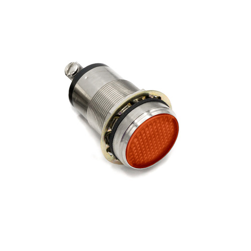 556 LED PMI C1D2 1" Flat Orange, 24 VDC