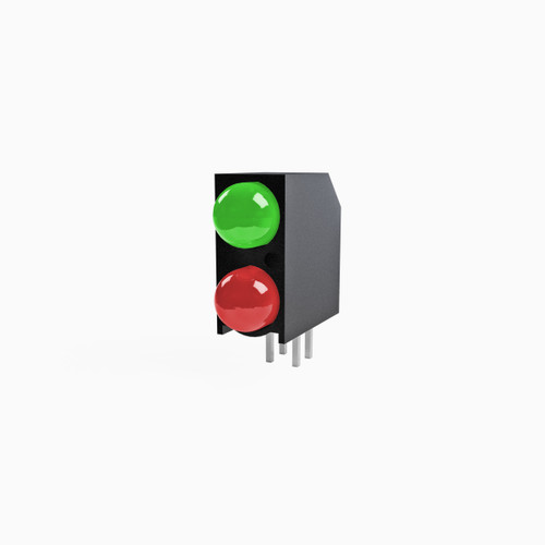 DISCONTINUED | 552 Series 5 mm Bi-Level CBI G,R .118 LED Protrusion