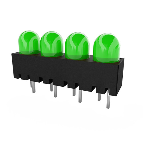 550 Series 5 mm CBI G 2 mA Vertical Quad-Block