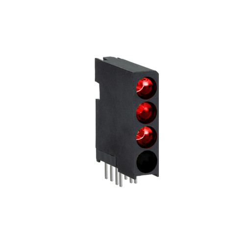 DISCONTINUED | 568 Series 3 mm Quad Level CBI R,R,R,X .150 LED Spacing