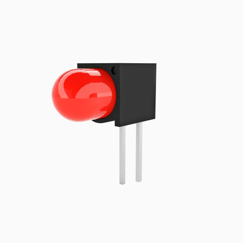 DISCONTINUED | 550 Series 5 mm CBI R Square Back Housing Untrimmed Leads