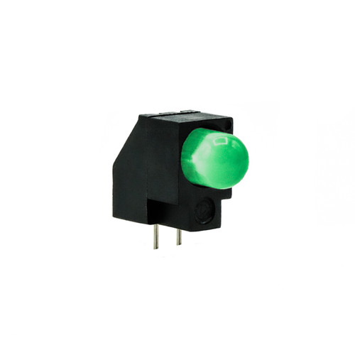550 Series 5 mm CBI G 10 mcd .250 LED C/L