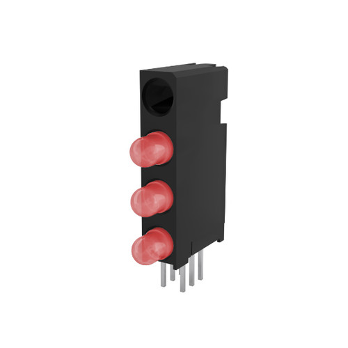 DISCONTINUED | 568 Series 3 mm Quad Level CBI X,R,R,R .150 LED Spacing