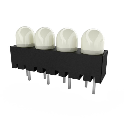 DISCONTINUED | 550 Series 5 mm CBI Y 5 Volt Vertical Quad-Block