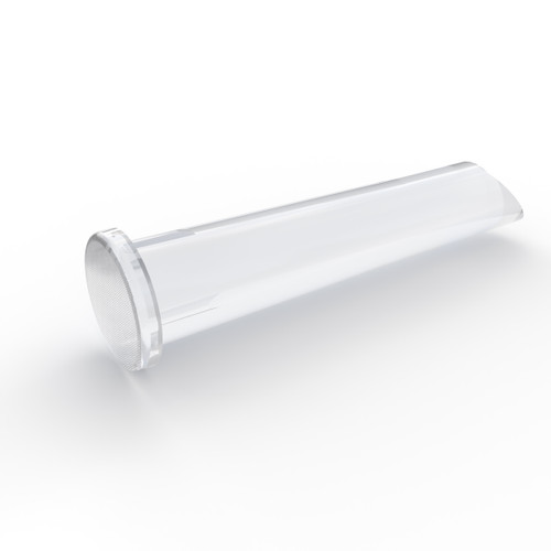 515 Optopipe® Light Pipe Single Element 5 mm Round Flat Lens .800" Straight, Right Angle Input Press Fit Panel Mount