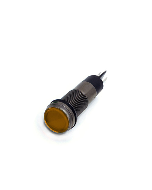 656 Series 1/2" FLT ORN 28VDC W/TERM BLACK NICKEL