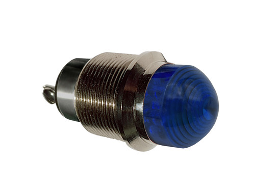 630 Series 30 MM DOM BLUE 24VDC W/TERM