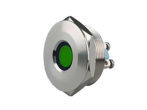 623 LED PMI 30mm Green 6 VDC