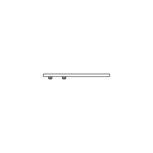 515 Optopipe® Light Pipe, PCB Mount Single Rectangular LP .118” x  0.60” x 1.508” Long