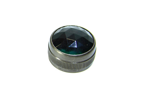 051 Series Lens Cap Convex Faceted Transparent White