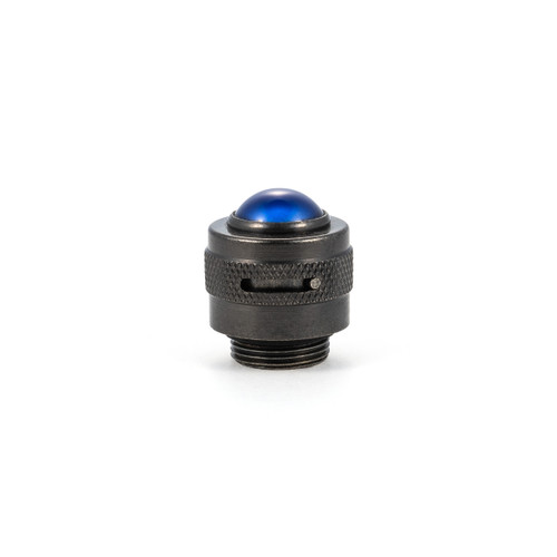 DISCONTINUED | 373 Series Lens Cap Convex Non-Diffused Blue, Mech Dim, Semi- Blackout