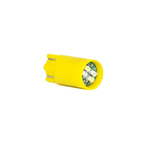 586  LED bulb Non-Polarized T10 Wedge White/Yellow 14V